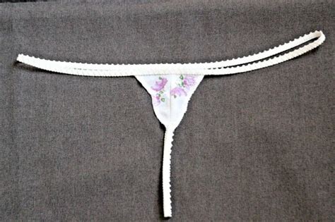 Crochet Sexy Bikini Bottom Thong Women Extreme Nano Micro Bikini G String EBay
