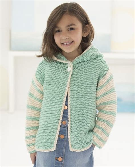 Easy Knitting Patterns For Childrens Cardigans Mikes Natura