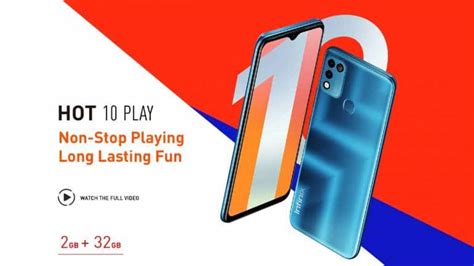 Infinix Hot Play Launched With MediaTek G SoC MAh Battery Check Features Specs