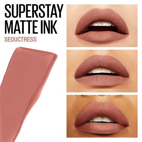 Maybelline Super Stay Matte Ink Un Nude Liquid Lipstick Seductress Fl Oz Ml
