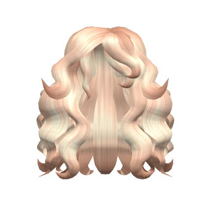Wavy Mermaid Hair In Blonde Roblox