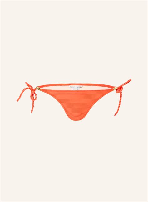 Heidi Klein Triangel Bikini Hose Moroccan Sands In Hellrot