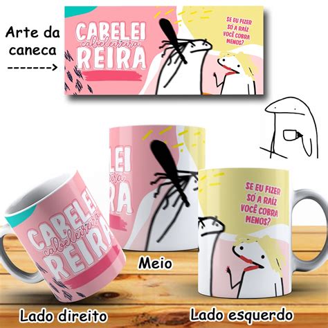 Caneca Flork Cabeleireira Caneca Profiss O Flork Ml Shopee Brasil