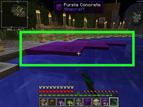 how to make concrete powder in minecraft 1