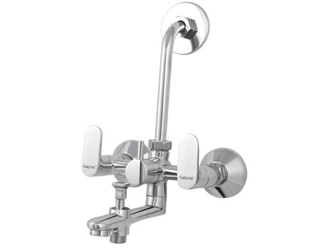 Modern Three Handle Felone In Wall Mixer Tap For Bathroom Fitting