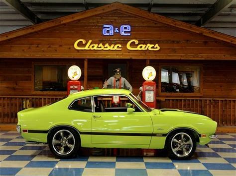 1971 Ford Maverick Grabber â€ Lime Green Black