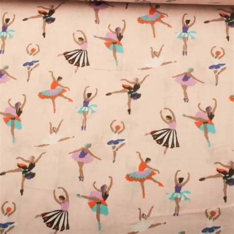 Popeline Danseuse Nude Aux Tissus De Roubaix