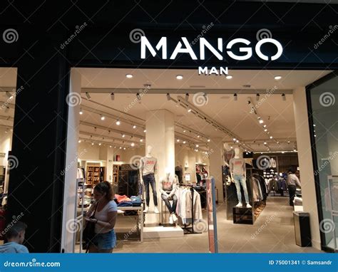 Mango man store editorial photo. Image of building, june - 75001341