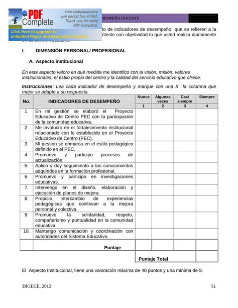 PDF Módulo II La autoevaluación del desempeño docente PDF