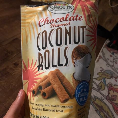 Sprouts Farmers Market Chocolate Flavored Coconut Rolls Review Abillion