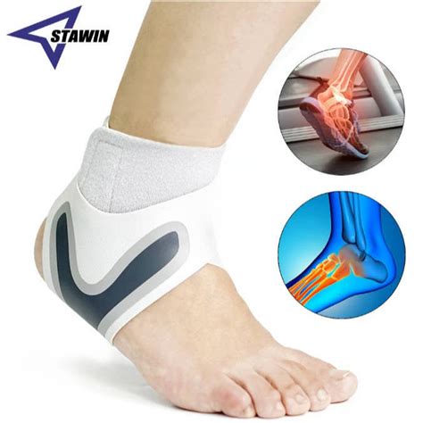 Sport Ankle Stabilizer Brace Compression Ankle Support Tendon Pain ...