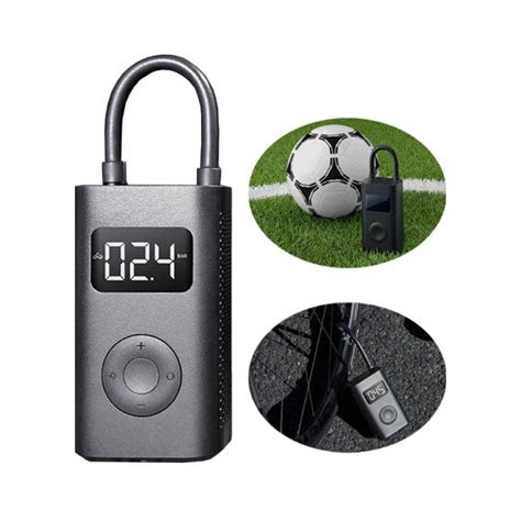 Электронаcос Xiaomi Mi Portable Electric Air Compressor черный : купить ...