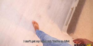 Stuck K Bf Sees That Chicks Hand Is Stuck And Initiates Sex Tnaflix