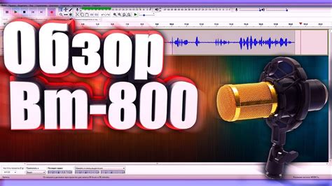 Обзор студийного микрофона BM-800+звуковая карта ,бюджетный ...
