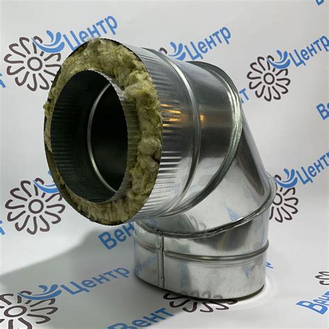 Отвод 90 125/200 оцинк. 0,5 / оцинк. 0,5 оцинковка