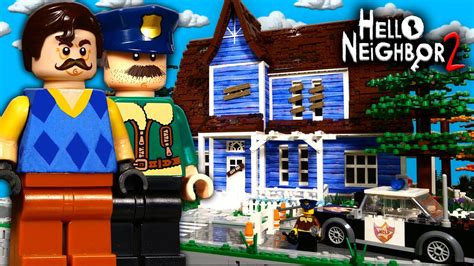 LEGO ГОРОД из ПРИВЕТ СОСЕД 2 Дом Соседа 2 Hello Neighbor 2 MOC