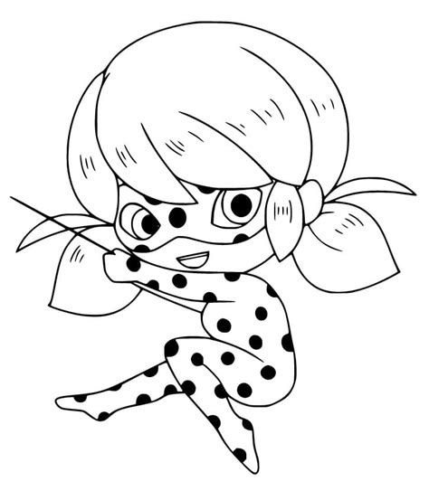 Coloriage Miraculous Marinette Télécharger Et Imprimer Gratuit Sur