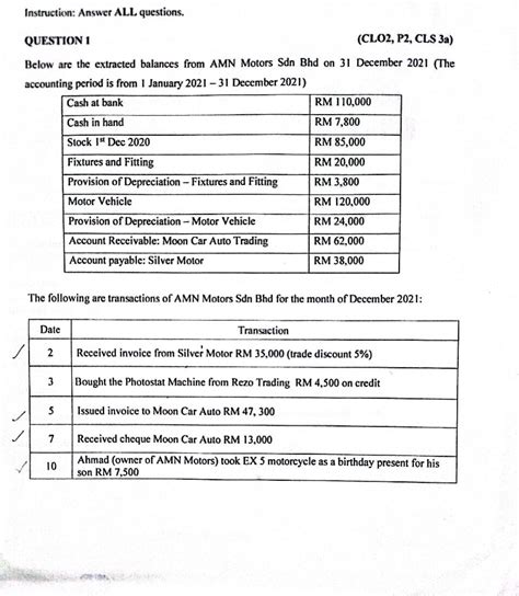 Solved Instruction Answer All Questions Question 1 Clo2