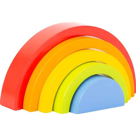 Small Foot Small Rainbow Building Blocks Learn And Play Kids