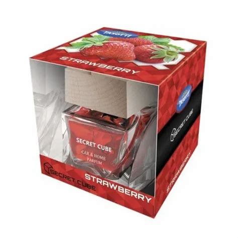 TASOTTI SECRET CUBE Push-Press Clever Wood Technology Car Air Freshener ...