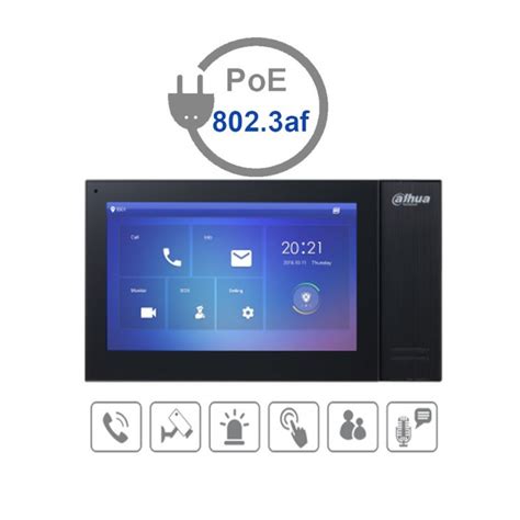 DAHUA VTH2421FBP Monitor IP Touch De 7 Pulgadas PoE STANDAR