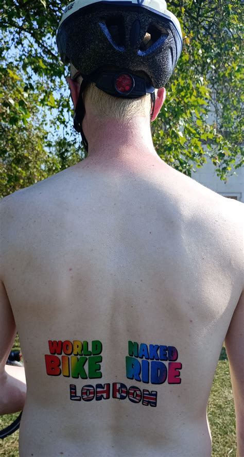 World Naked Bike Ride London 2023 100th Anniversary