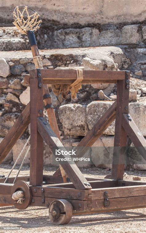 Onager Torsion Powered Siege Engine Stock Photo Download Image Now