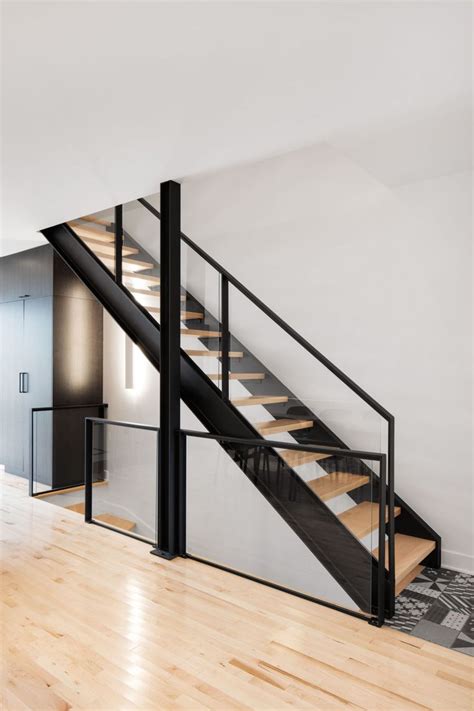 Ограждение лестницы в стиле лофт (75 фото) - фото - картинки и рисунки ...