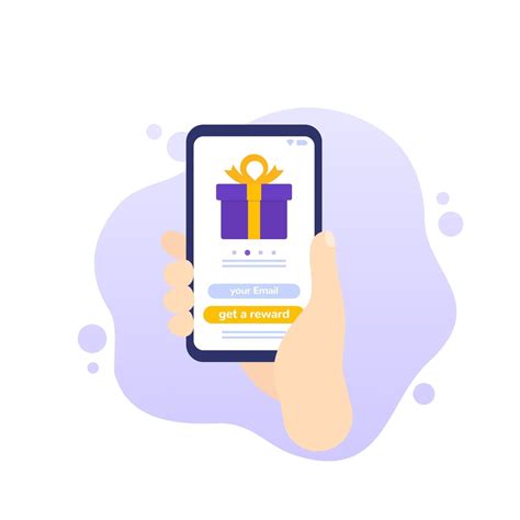 Rewards mobile app vector icon 2775186 Vector Art at Vecteezy