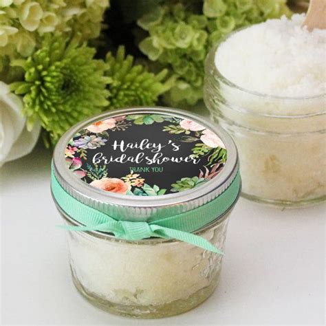 Bridal Shower Favor Sugar Scrubs Vanilla Sugar Body Polish Etsy Sugar Scrub Sugar Body