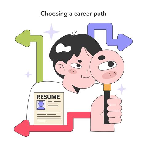Man choosing career path. New opportunities, life changing decision