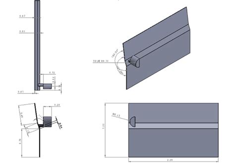 horizontal base geometry dimensions  scientific diagram