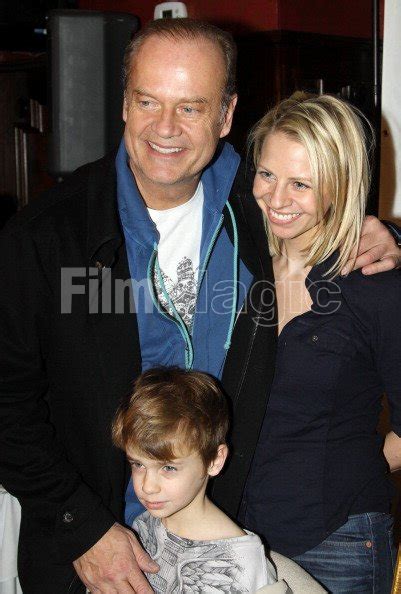 Kelsey Grammer son Jude Gordon Grammer and fiancee Kayte Walsh pose at ...