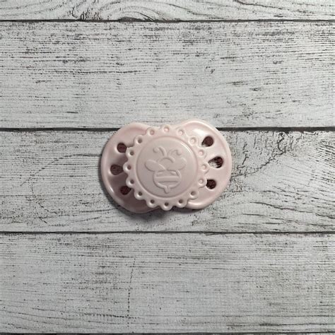 Preemie Vintage Nude Blush Honeybug Reborn Magnetic Dummy Pacifier Etsy