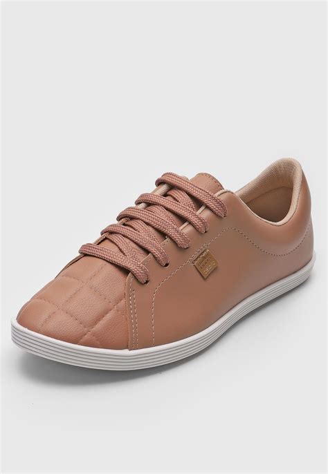 Tênis Beira Rio Texturizado Nude Compre Agora Dafiti Brasil