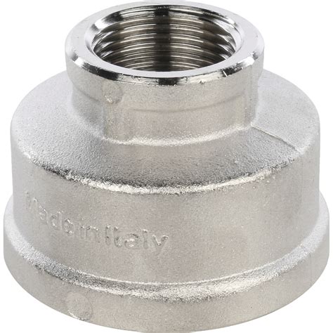 Муфта ВВ переходная никелированная 1"1/2X1/2" - интернет-магазин ...
