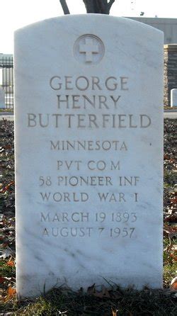 George Henry Butterfield 1893 1957 Homenaje De Find A Grave