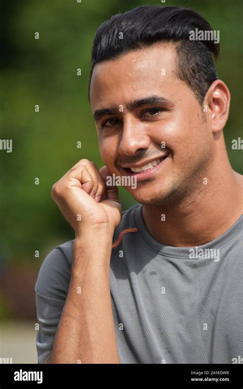 Happy Athlete Person Stock Photo Alamy