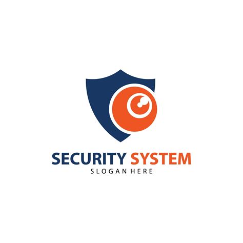 CCTV Vector Logo Design Camera Logo Template Design And Security