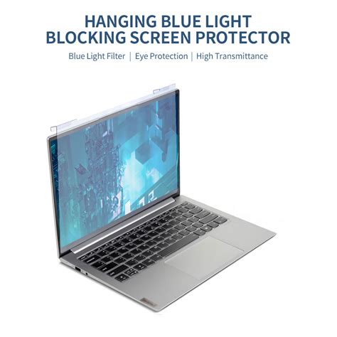 Nebublu Laptop Screen Protector Hanging Blue Light Blocking Film,UV ...