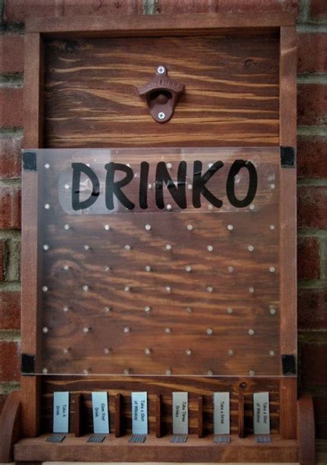 Drinko Plinko Game - Etsy.de | Plinko game, Home brewing beer, Fun ...