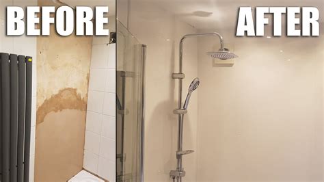 how to install shower wall panels