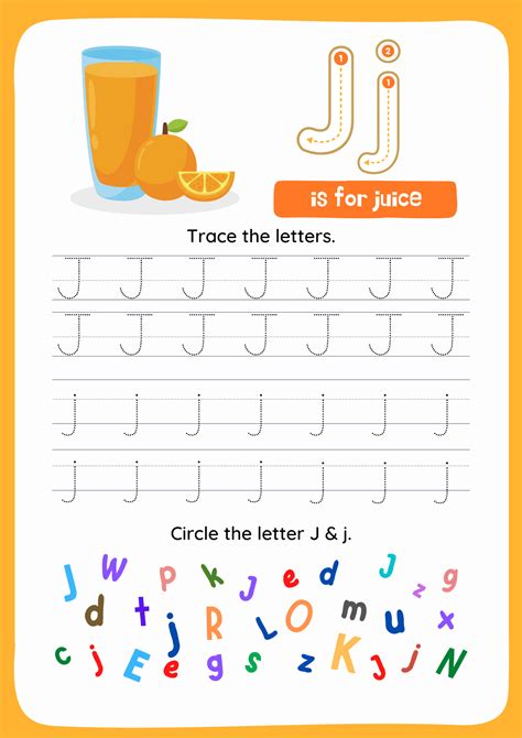 letters tracing worksheets     preschoolers