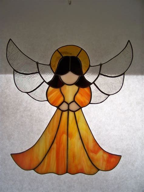 Grace Stained Glass Angel By Wistfulfancy On Etsy 4500 Stained