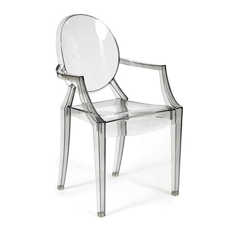 Стул Transparent Chair серый по цене 18 200 руб. купить в Москве с ...