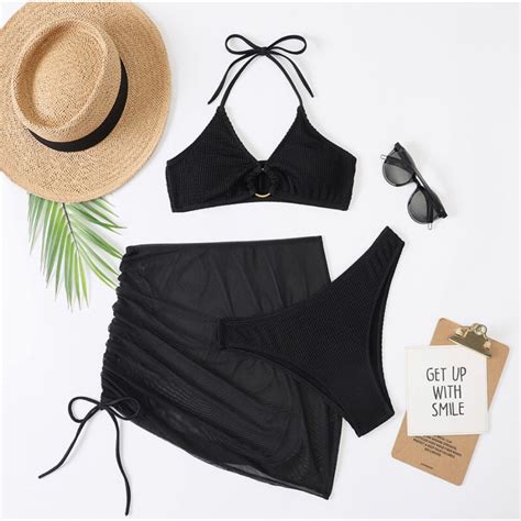 Jual Casuallday Blackbells Set Bikini Baju Renang Wanita