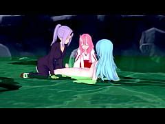 Shuna And Shion Rimuru In The Hot Springs The Time I Got Reincarnated As A Slime Parody Xxx