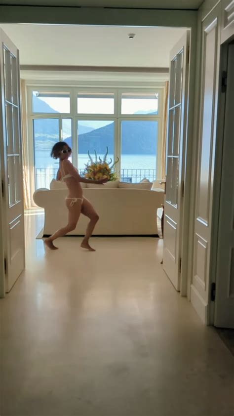 Watch Hilarious Moment Halle Berry S Bikini Bottoms Fall Off As Star Dances To Boyfriend