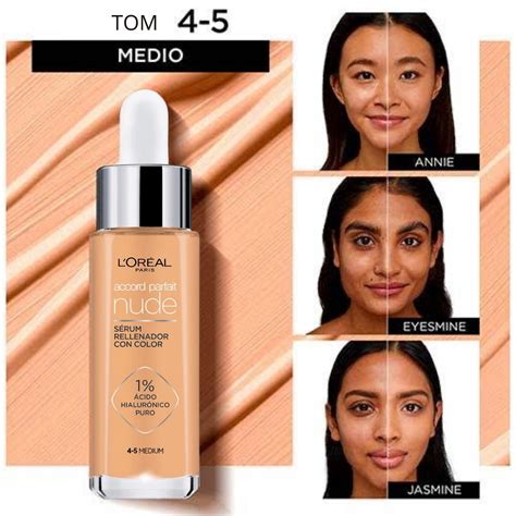 S Rum Loreal Accord Parfait Nude Medium Vanessa Mart Nez Maquiagens Importadas