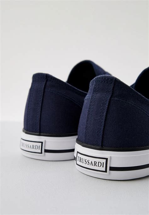 Кеды Trussardi, цвет: синий, RTLACZ836501 — купить в интернет-магазине ...